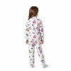 Twinkles My Little Pony fleece pajama set for girls featuring a white base with colorful character print